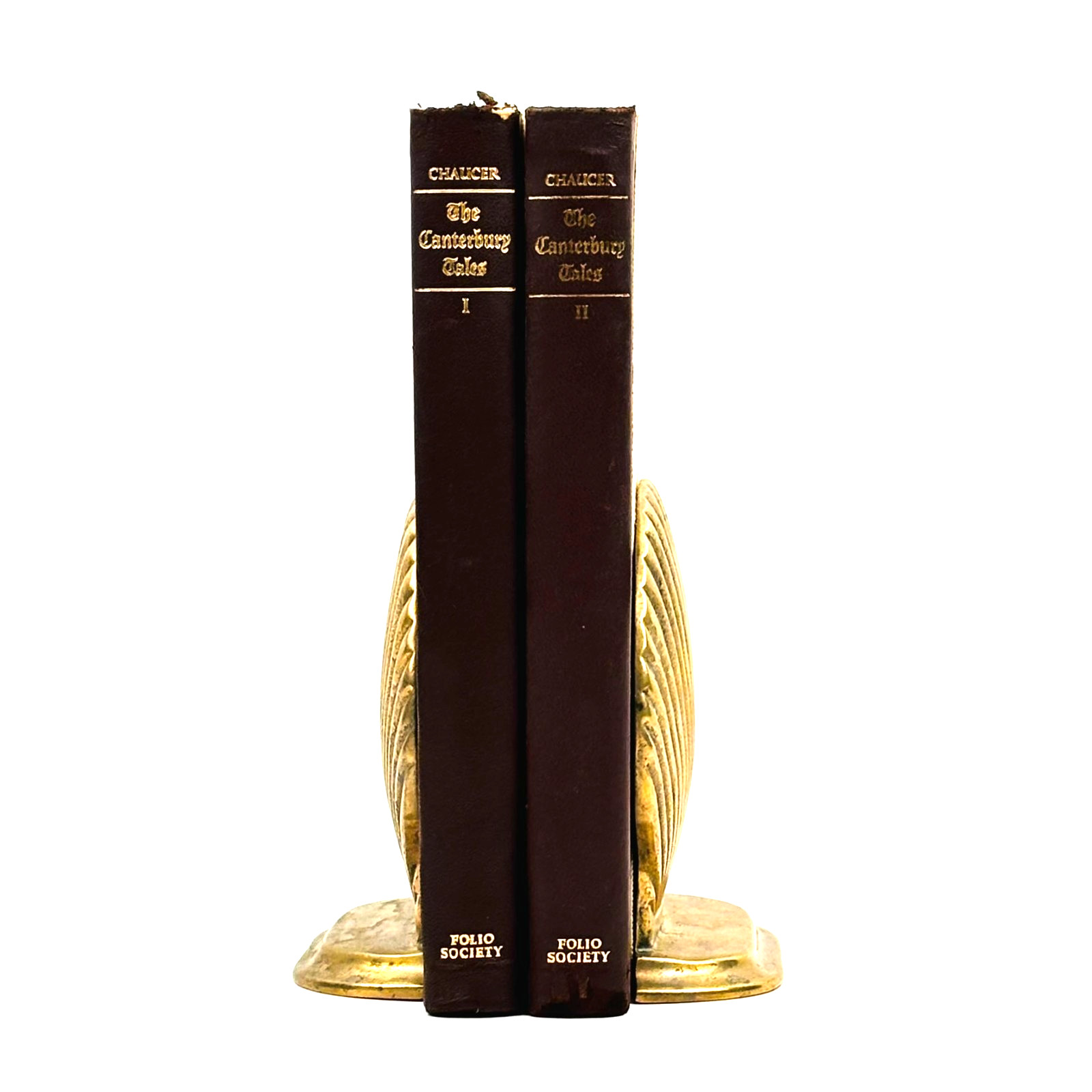 The Folio Society Canterbury Tales - 1956 Two Volume Set - Geoffrey Chaucer