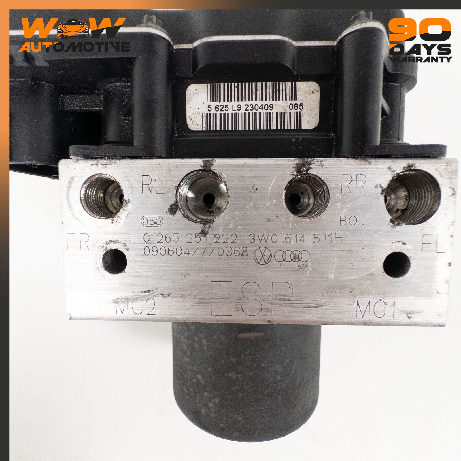 07-11 BENTLEY CONTINENTAL GTC ABS ANTI LOCK BRAKE PUMP CONTROL MODULE UNIT OEM