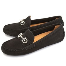 Salvatore Ferragamo Ballerines à conducteur Odilia Nero 49946053