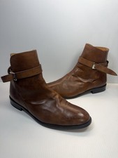 Shipton & Heneage Brown Leather Ankle Boots Men's Size 13 Wingham
