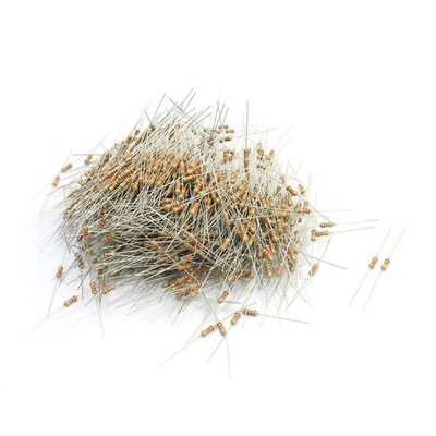 1000Pcs 1/4W 22K Ohm Tolerance Carbon Film Resistor Axial Lead 48x 3mm Kd *tm