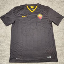 Nike Jersey Francesco Totti #10 Medium Roma 1927 Third 2014 Dri-Fit V-Neck Brown