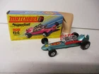 Matchbox Lesney Superfast SF64 Slingshot Dragster- STEEL BLUE body, boxed