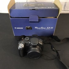 Canon PowerShot S3 IS 6.0MP Digital Camera Sold As Is For Parts