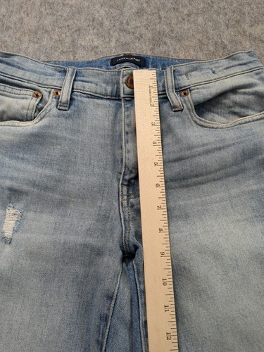 J Crew Jeans Damen Größe 26 Slim Broken In Boyfriend Distressed & Fransen - Bild 7 von 12