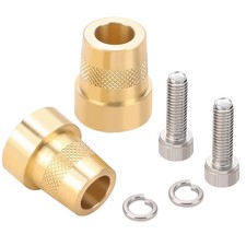 586 Tall Brass Post Adaptor, M6 Thread, Car Battery Terminal, Automotive