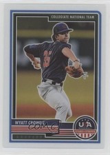 2023 Panini USA Baseball Stars & Stripes Wyatt Crowell #65 pi4