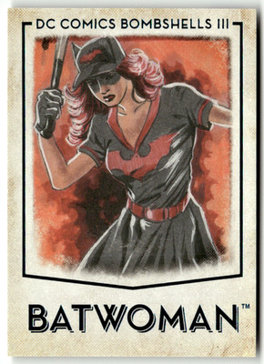 2024 Cryptozoic DC Comics Bombshells Trading Cards No. 50 Batwoman