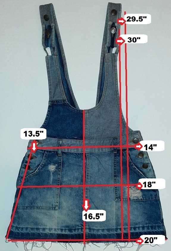 Free People The Patchwork Overall Distressed Deni… - image 14