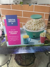 Tabitha Brown Target Electric Popcorn Maker  Non-Stick UP to 20 Cups ,green