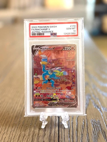 Pokemon Machamp V Astral Radiance Full Alt Art #172 PSA 10 Gem Mint