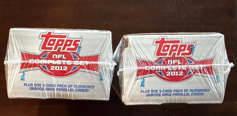 NOS 2012 FACTORY SEALED TOPPS NFL SET W/5 BONUS ORANGE PARALLELS - 2 AVAILABLE - Image 2 of 3