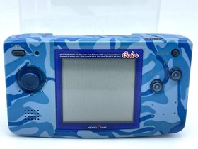 Neo Geo Pocket Color Console Camouflage Blue SNK Tested Excellent condition