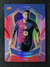 2025-26 DAKA FC Barcelona Top Audience INIGO MARTINEZ 27/75 Red Holocene #HO-15