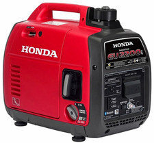 Honda EU2200i 2200W Inverter Generator 120V 15A Portable Bluetooth CO-Minder