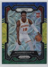 2023-24 Panini Prizm Choice Blue Yellow & Green Prizm Mouhamed Gueye #157 11mg