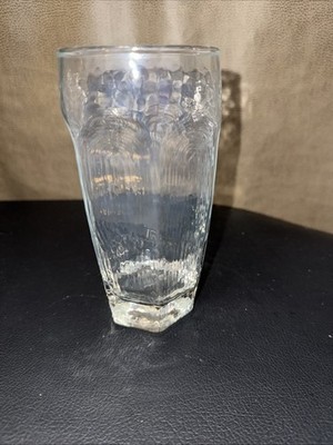 Vintage Libbey Chivalry Clear 6 1/8  Cooler Tumbler Glass