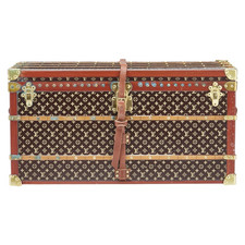 Used LOUIS VUITTON Monogram Mini Trunk Miss France Paper Weight 2010 M99408