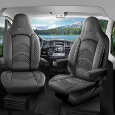 Housses De Siège Housses Adaptées Pour Knaus Camping-Car Caravane En Gris 432L50