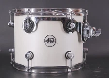 DW Design 12x9 Rack Tom – Gloss White Lacquer – Blemish – Free Shipping