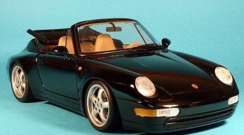 Porsche 911 1983-1994 Convertible Top, German Classic Canvas, Black - Picture 1 of 2