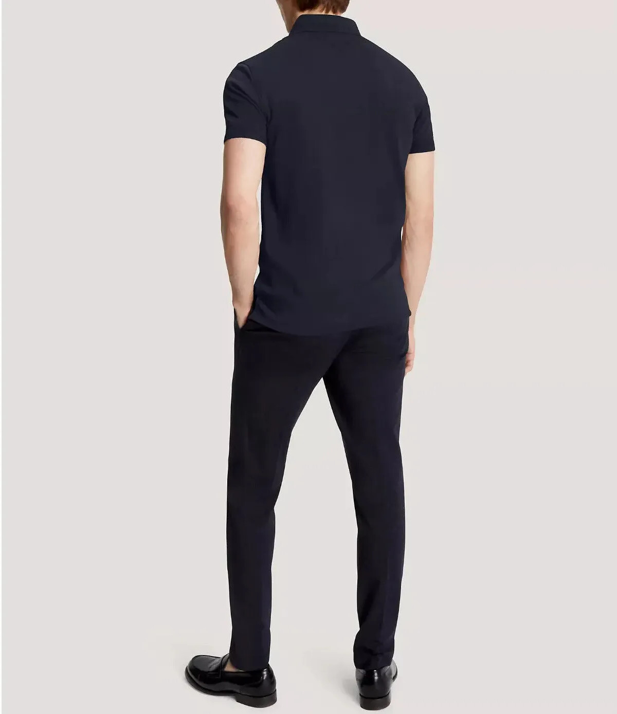 NWT Tommy Hilfiger Men's Slim Fit Soft Touch Essential Cotton Jersey Polo Shirt image 5