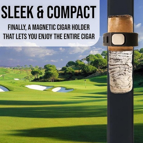 Cigar Holder Stand Rest Magnetic Golf Cart No-Pinch Design-HOT - Picture 6 of 11
