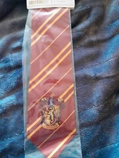 New Harry Potter Licensed Gryffindor Crest Neck Tie Adult