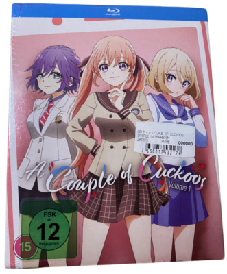 A Couple of Cuckoos Staffel 1 Vol. 1 Episoden 1-12 Blu Ray Neu Anime Deutsch