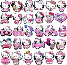 30Pcs Cartoon Shoe Charms for Clogs Sandals Bracelet Wristband Slippers Shoes