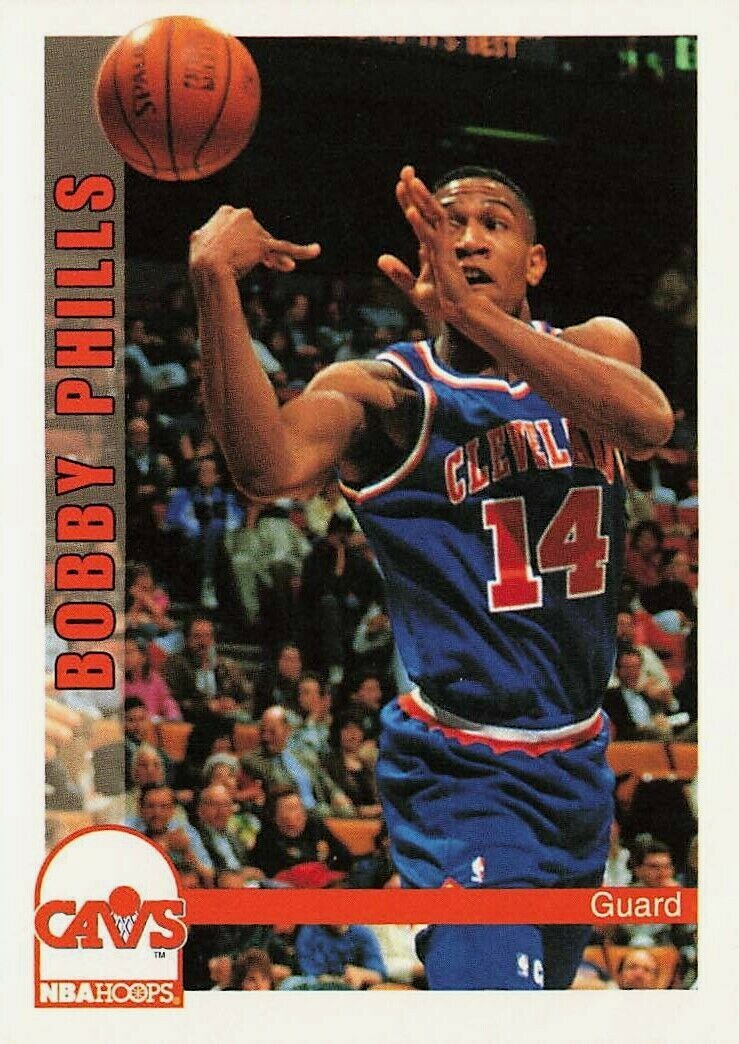 1992-93 Hoops Bobby Phills Rookie Cleveland Cavaliers #367