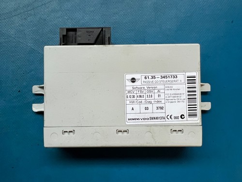 BMW Mini One/Cooper/S Comfort Access ECU (61353451733) R55/R56/R57/R60/R61
