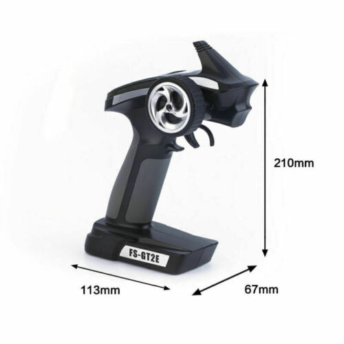 FlySky FS-GT2E AFHDS 2.4G 2CH Transmitter & FS-A3 Receiver Remote Control System - Picture 12 of 12