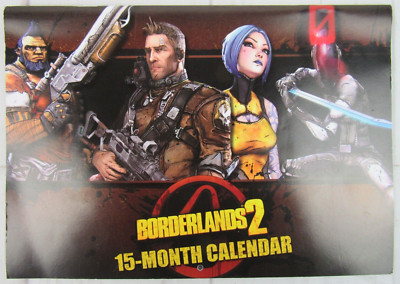 Borderlands 2 15-Month Calendar 2012-2013