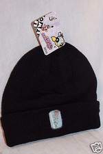 NEW WITH TAGS KIDS BLACK GROUP POWERPUFF GIRLS CARTOON NETWORK WINTER KNIT HAT