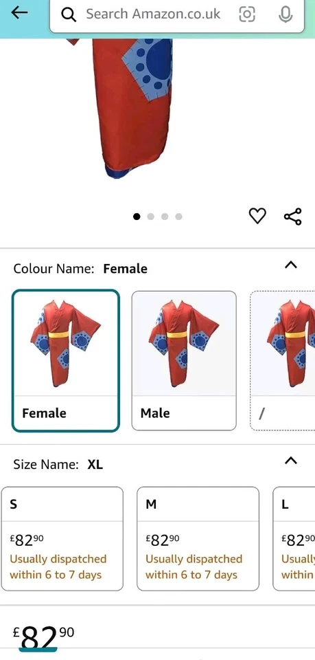 SBluuCosplay Wano страны красный кимоно косплей костюм наряд для Хэллоуина - Изображение 2 из 3