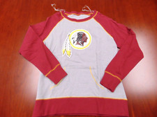 NEW WOMEN'S MAJESTIC NFL WASHINGTON REDSKINS HOODED SWEATSHIRT SIZE M
