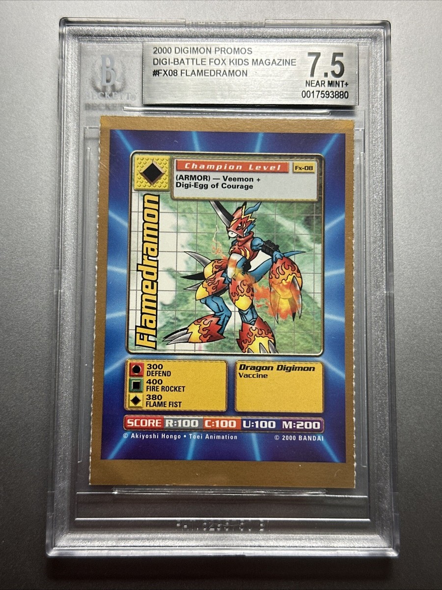 2000 digimon cards Digimon Hyper Colosseum - Graded Card Slabs