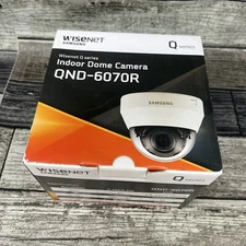 Hanwha Techwin WiseNet Samsung QND-6070R 2 Megapixel Network Indoor Dome Camera
