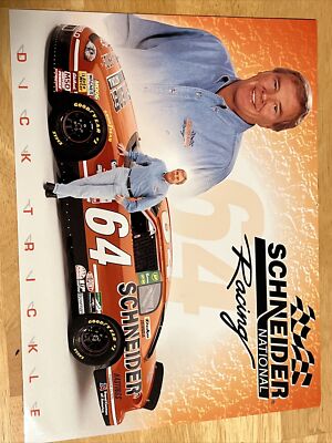 NASCAR Collectors Poster Card #64 Dick Trickle 7X9 | eBay