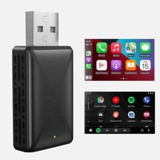 2 in 1 Wireless CarPlay Adapter Android Auto Wireless Adapter Plug Play Radio US