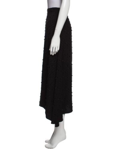 Rachel Comey BLACK Women's Asymmetric Lashes Gimlet Midi Skirt, US 4 - Picture 2 of 3