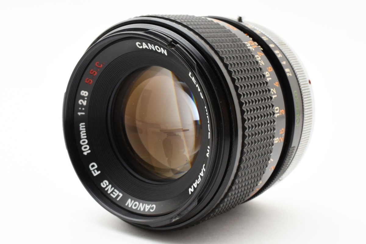 Canon FD 100mm f/2.8 S.S.C. 