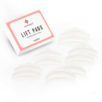Silikon Pads Wimpernlifting Wimpernwelle 5 Paar Größe S M M1 M2 L Size Iconsign