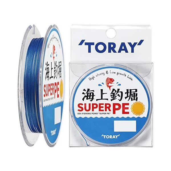 Toray Line (Toray) Marine Fishing Pond Super Pe 3 50M. Official Collectible
