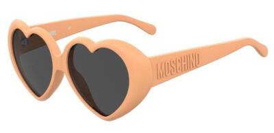 Moschino Sonnenbrille MOS128/S L7Q/IR Orange Grau Damen