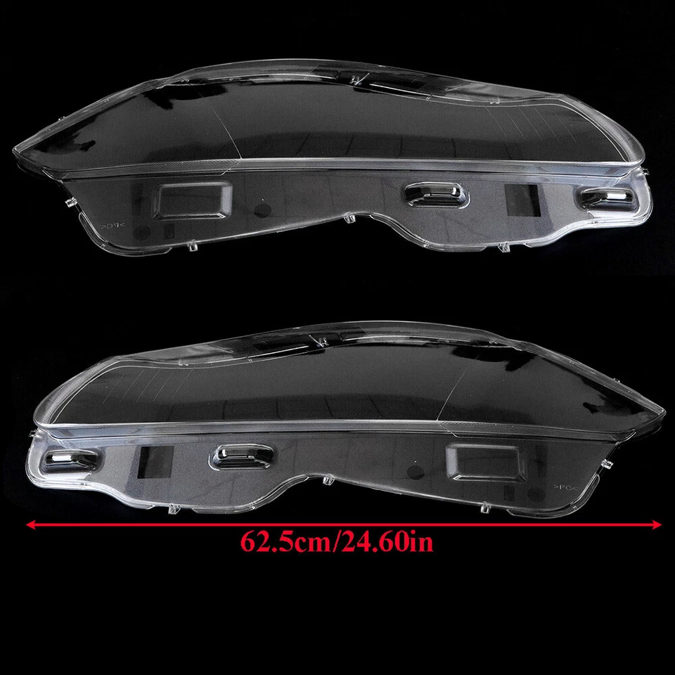 Par de faros para Jaguar XJ XJL 2010-2019 cubierta transparente izquierda+derecha Foto 2 de 4