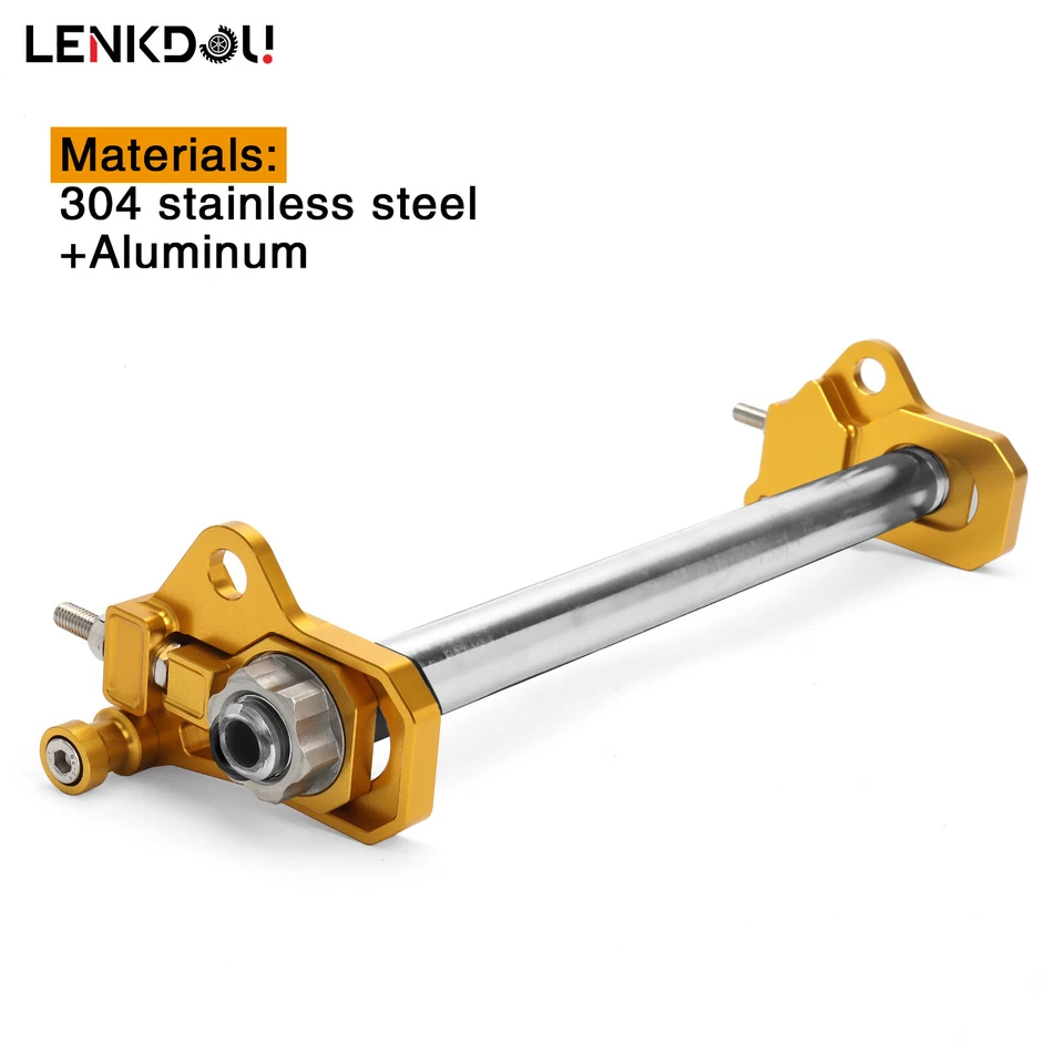 For Harley Rear Axle adjust bracket Kit Touring Electra Road Glide Road King - Image 3 of 4