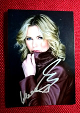 Original-Autogramm von Veronica Ferres, Farbfoto, 18 x 12,7 cm