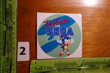 Vintage Sticker Computer Game Video Game SEGA (CB)